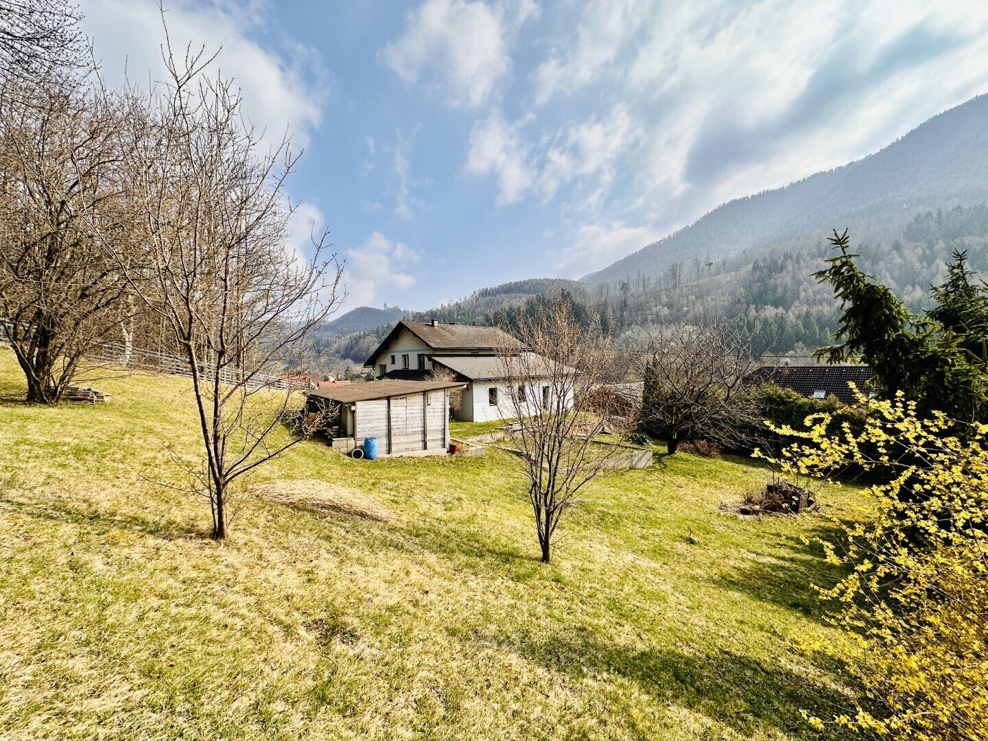 Großzügiges Haus mit Grundstück und eigenem Waldanteil – Naturparadies in Gloggnitz!