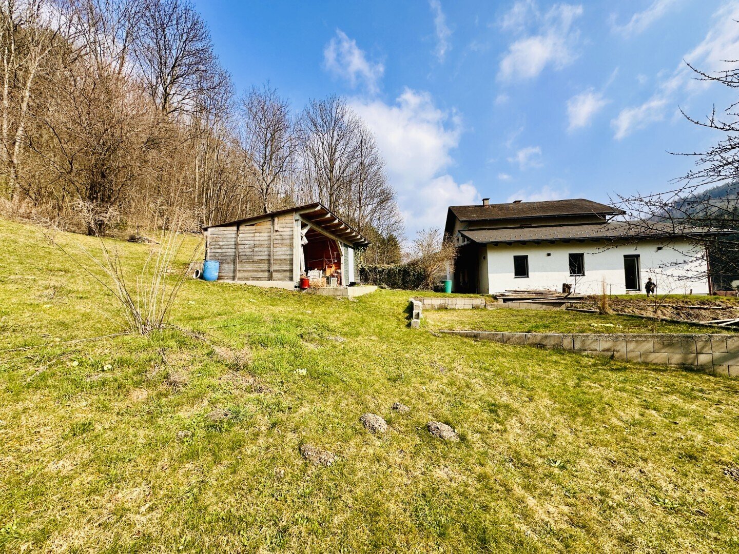 Großzügiges Haus mit Grundstück und eigenem Waldanteil – Naturparadies in Gloggnitz!