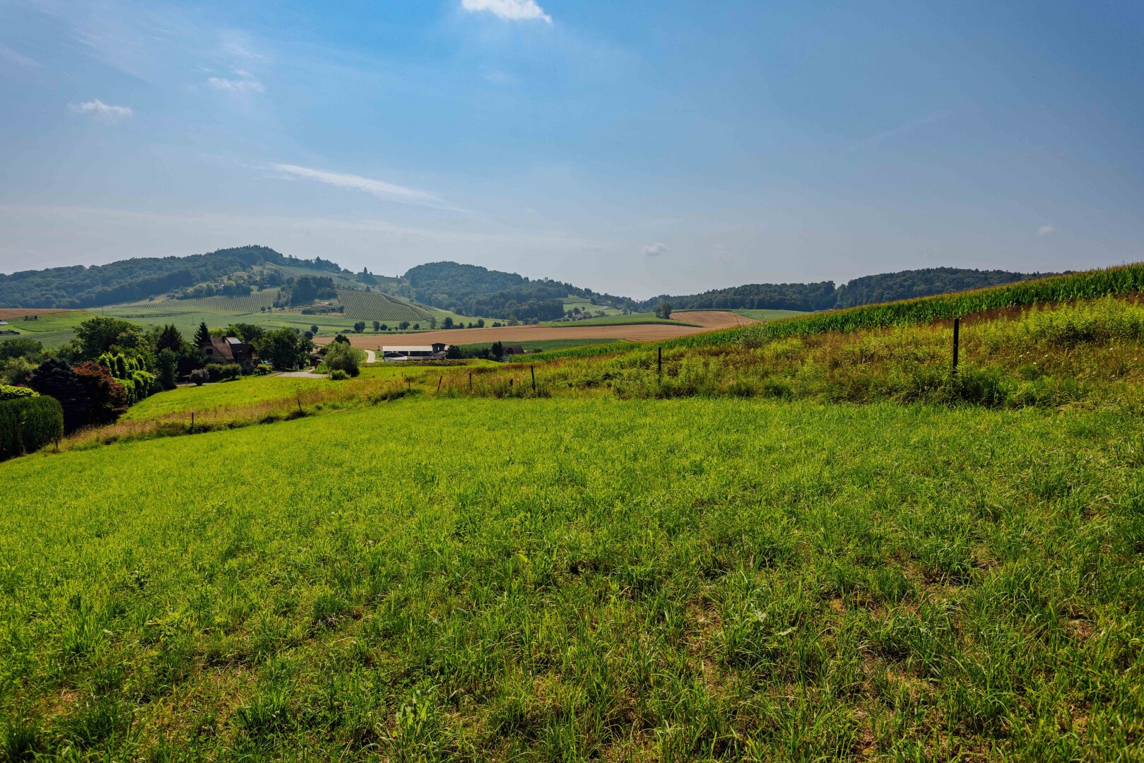 Traumgrundstück am Waldrand: Genießen Sie ein einladendes Sonnenparadies mit Panoramablick!