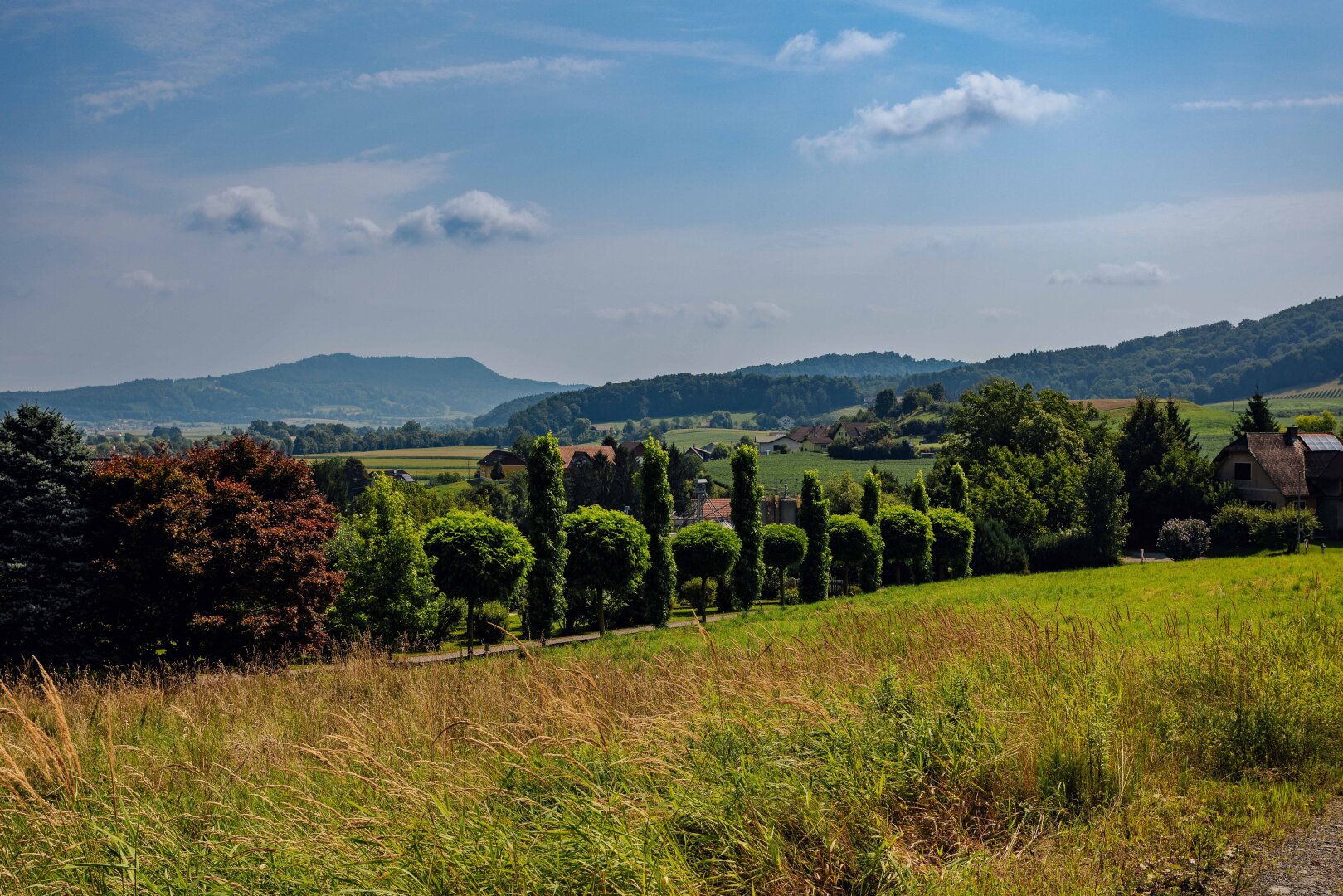 Traumgrundstück am Waldrand: Genießen Sie ein einladendes Sonnenparadies mit Panoramablick!