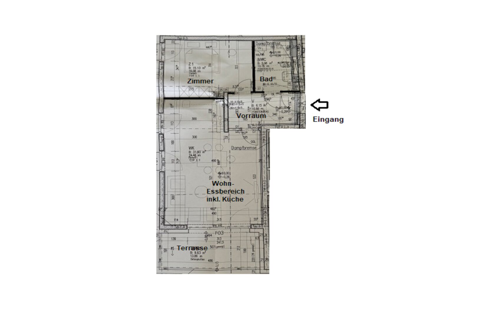 Sonnige Gartenwohnung - eingezäunt und begrünt! Mietpreis inkl. BK, HK und Tiefgaragenplatz!