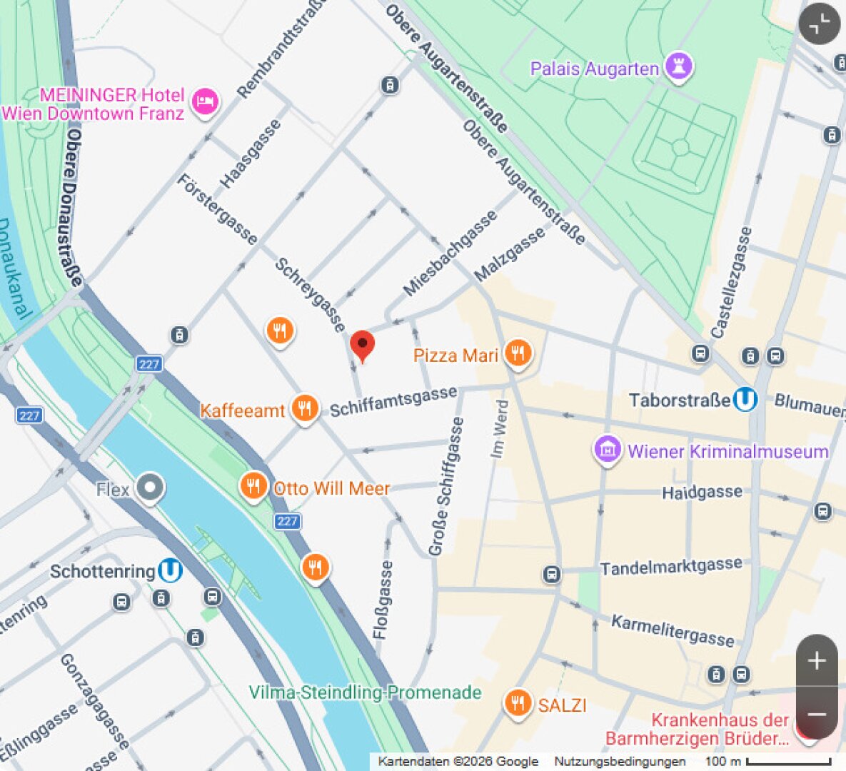 Umgebungskarte (Quelle: Google Maps)
