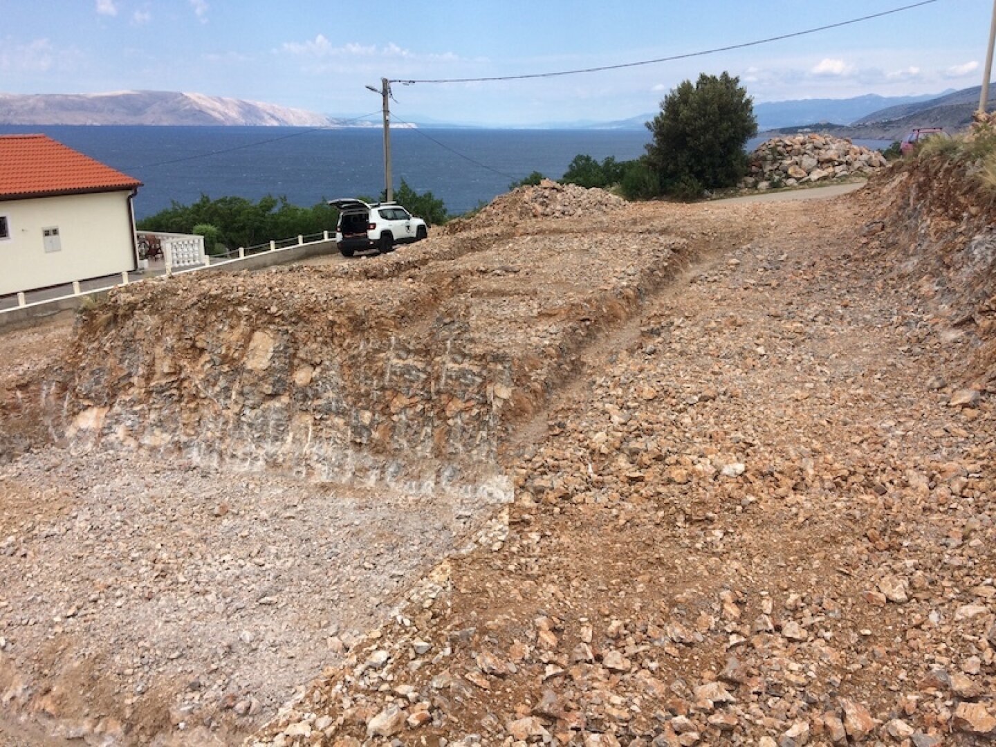 Baugrundstück mit Meerblick - Kroatien (inkl. gültiger Baugenehmigung)