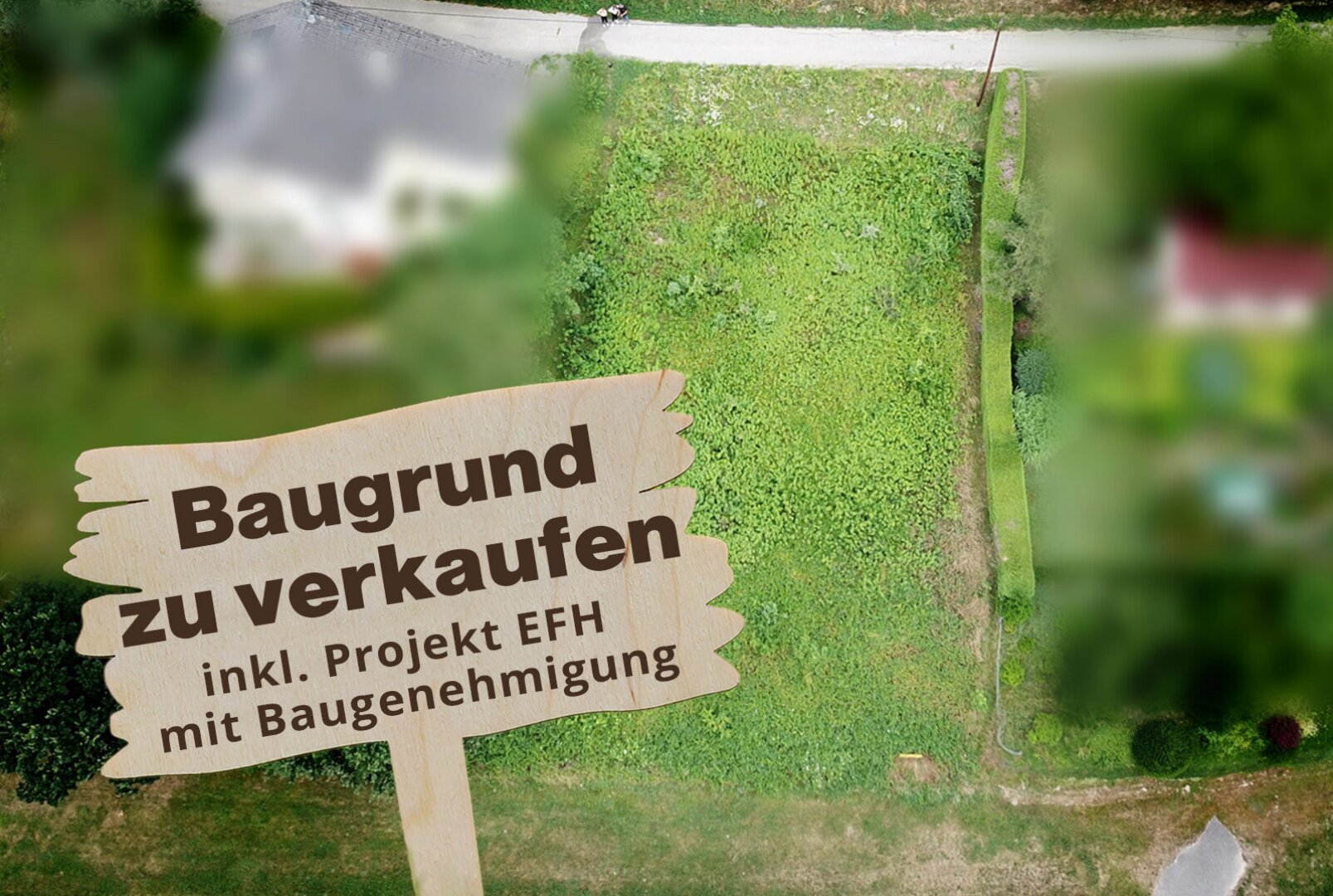 Schöner, erhabener Baugrund mit Donaublick - ink. EFH-Projekt mit Baugenehmigung!