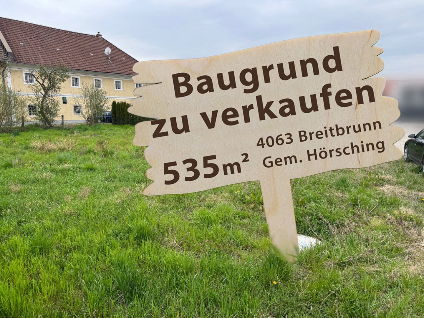 Baugrund in Breitbrunn - ländliche Gegend, perfekte Anbindung! Bei Hörsching und Linz.