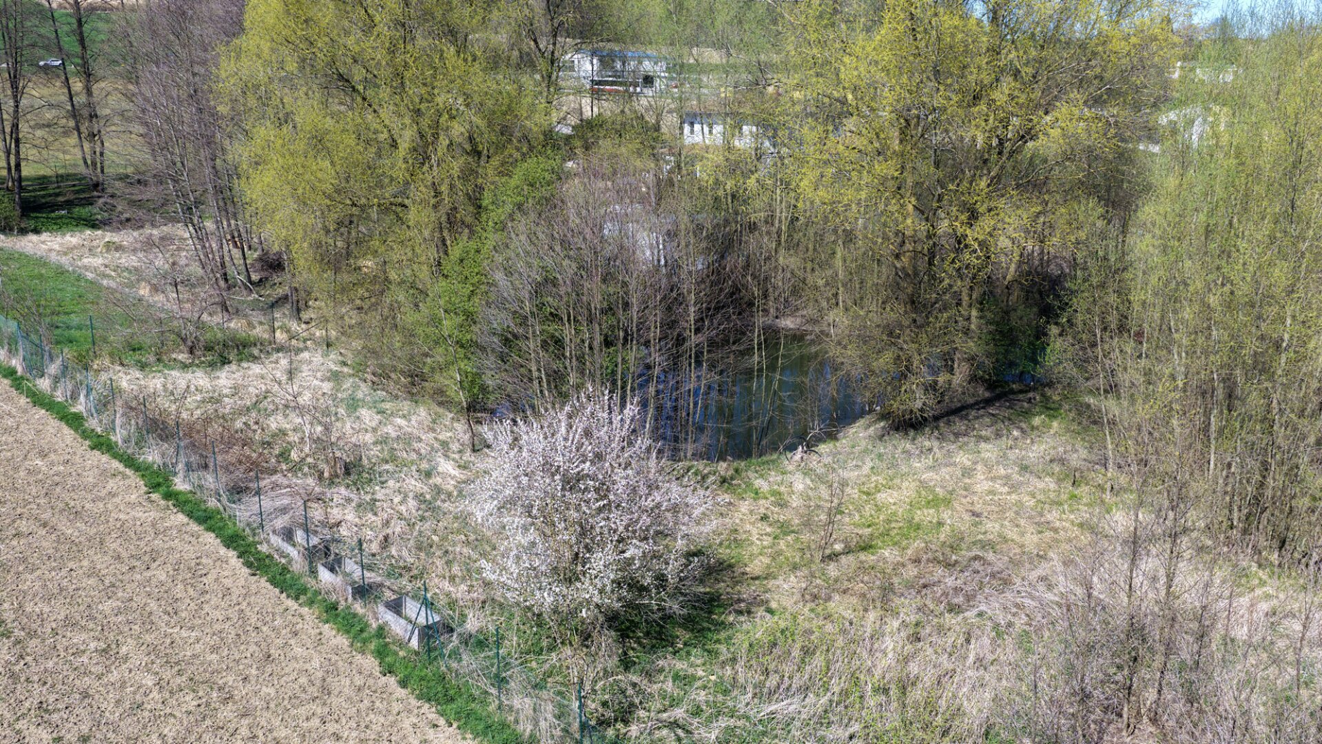 betriebsgrundstück mit teich & bach – ca. 5.178 m² | ideal für handwerk & kleinunternehmen