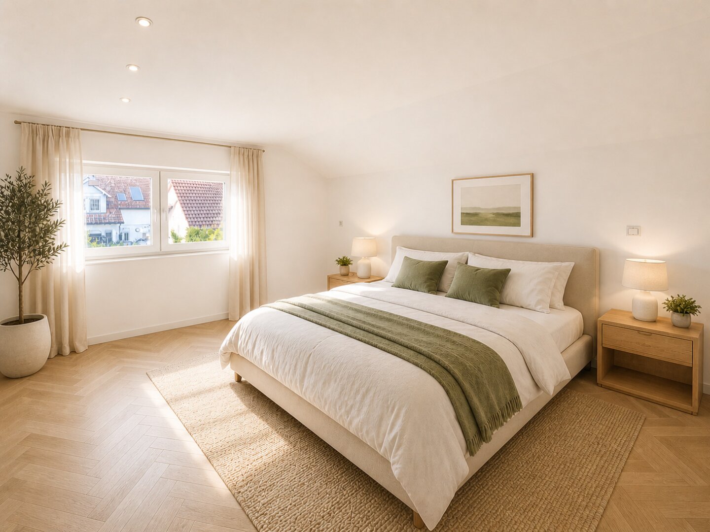 Hochwertige Doppelhaushälfte mit 210 m² Nutzfläche, 5 Zimmer, Keller und Garten in ruhiger Lage