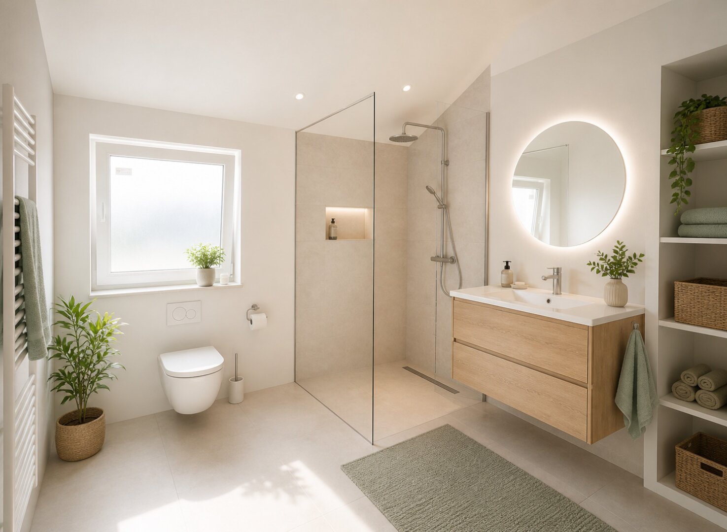 Hochwertige Doppelhaushälfte mit 210 m² Nutzfläche, 5 Zimmer, Keller und Garten in ruhiger Lage