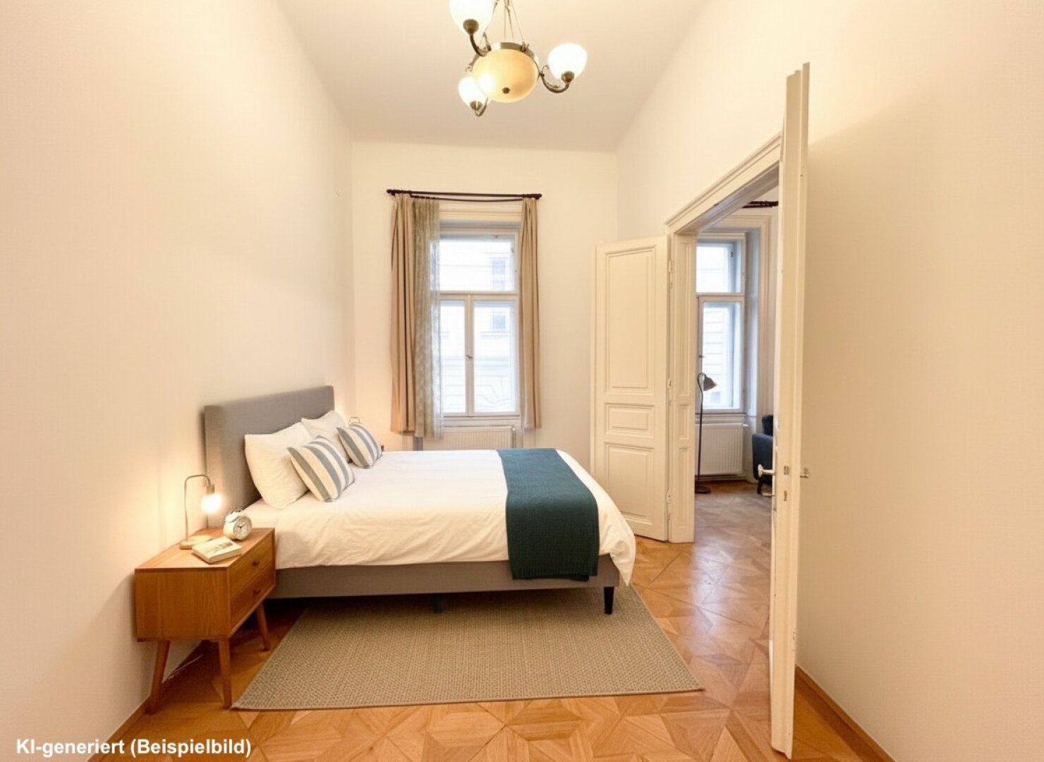 Wiener Altbaujuwel nahe Karlsplatz | 3 Zimmer, Terrasse & 3,80 m Raumhöhe