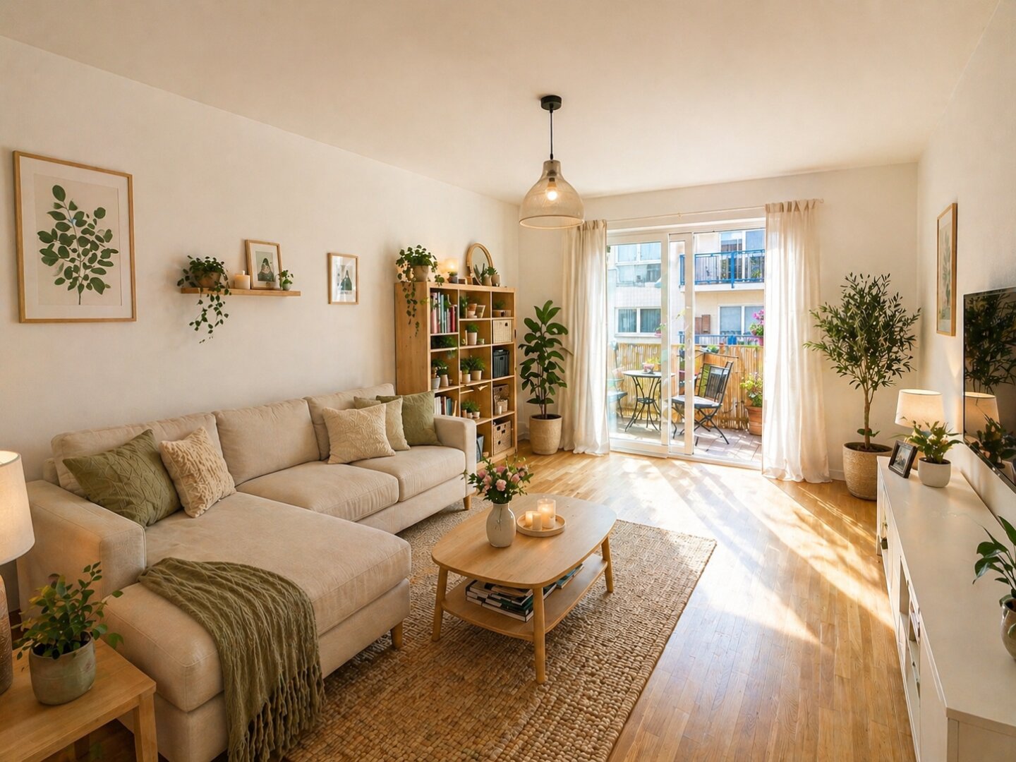 Perfekt für Paare oder WG: Helle Wohnung mit Loggia nahe Siebenbrunnenplatz