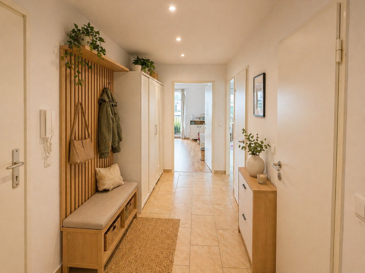 Perfekt für Paare oder WG: Helle Wohnung mit Loggia nahe Siebenbrunnenplatz