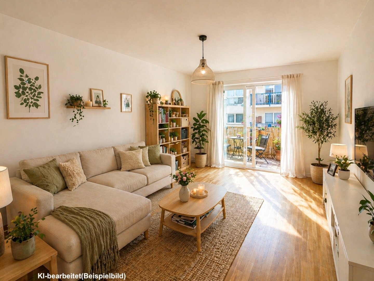 Perfekt für Paare oder WG: Helle Wohnung mit Loggia nahe Siebenbrunnenplatz