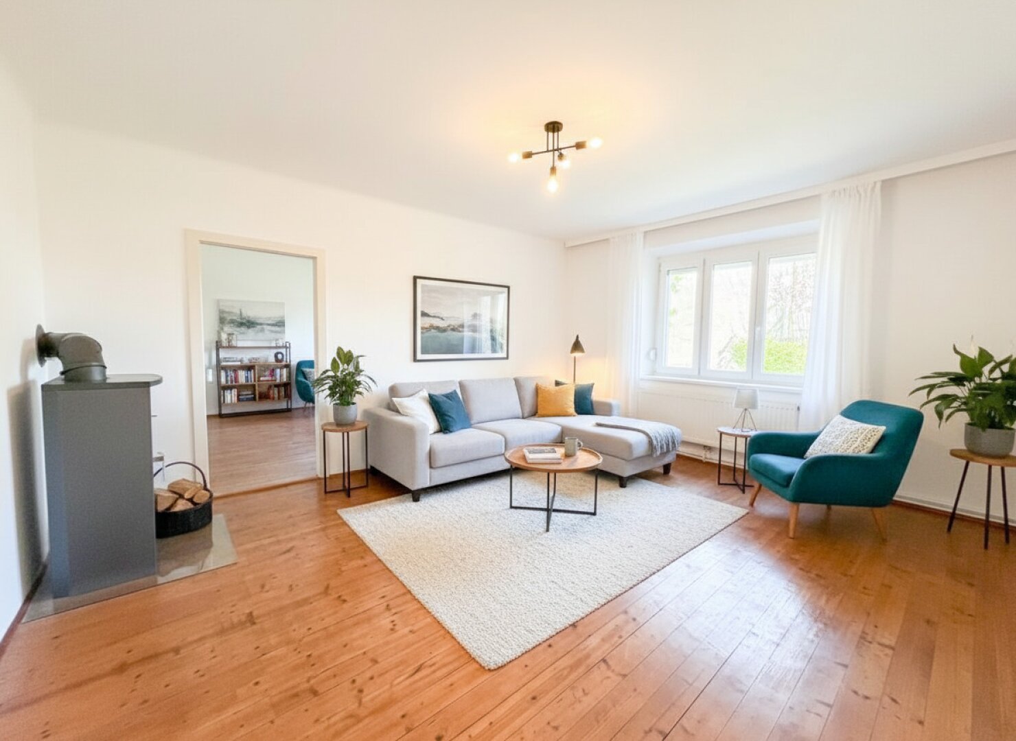 Charmante 2-Zimmer-Wohnung mit Schwedenofen I Nahe Perchtoldsdorf Zentrum