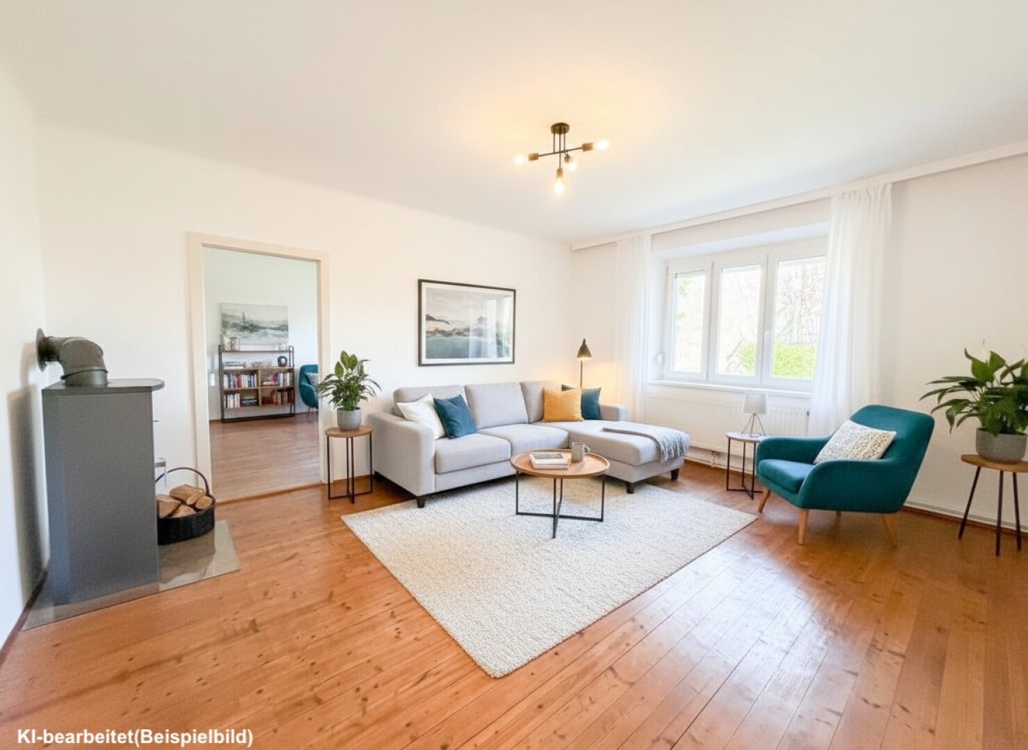 Charmante 2-Zimmer-Wohnung mit Schwedenofen I Nahe Perchtoldsdorf Zentrum