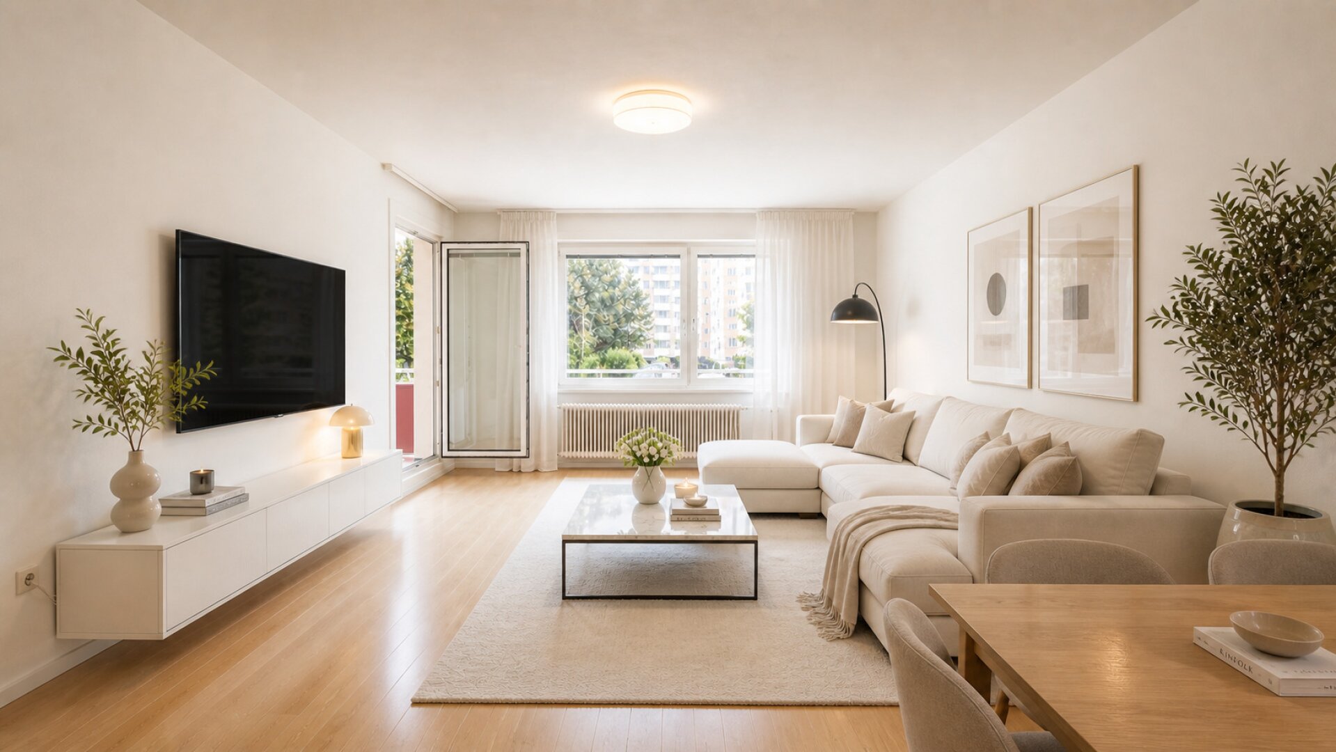 Ruhige 3-Zimmer-Wohnung mit Loggia I Nahe Donauinsel in Kaisermühlen