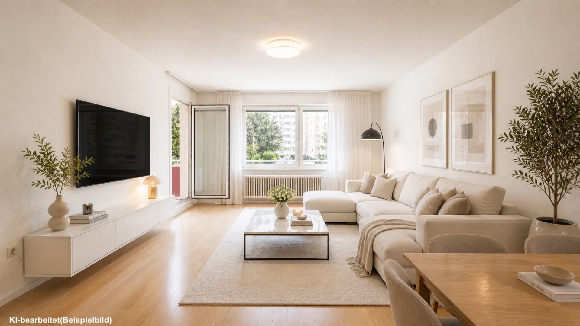 Ruhige 3-Zimmer-Wohnung mit Loggia I Nahe Donauinsel in Kaisermühlen