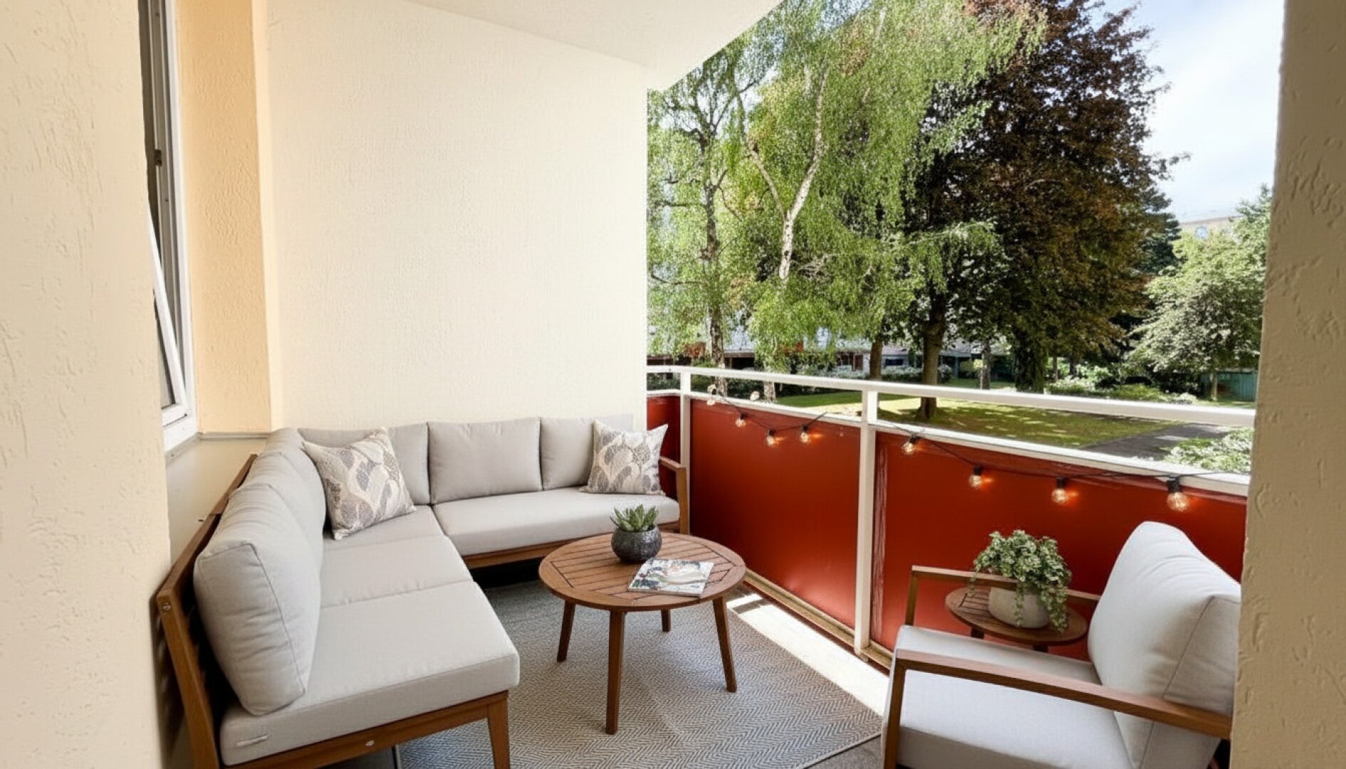 Ruhige 3-Zimmer-Wohnung mit Loggia I Nahe Donauinsel in Kaisermühlen