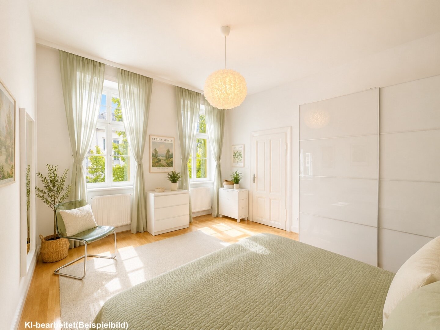 Charmante Altbauwohnung nahe U2 Taborstraße – stilvoll möbliert & sofort bezugsfrei