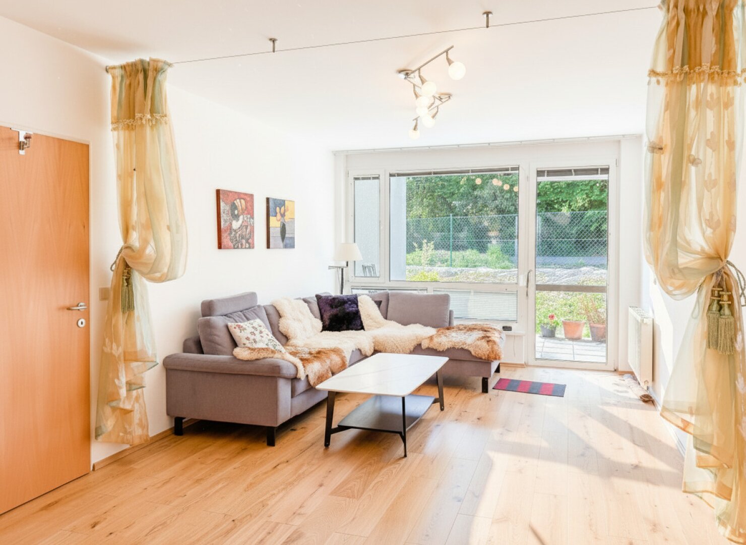 Wohnen am Kierlinger Bach – Ruhige Wohnung mit Terrasse & Naturblick