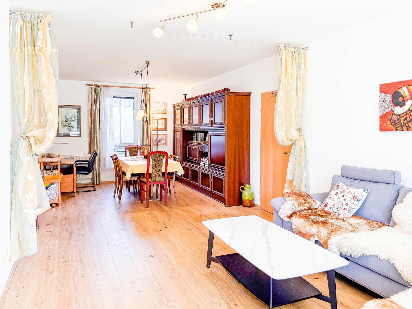 Wohnen am Kierlinger Bach – Ruhige Wohnung mit Terrasse & Naturblick