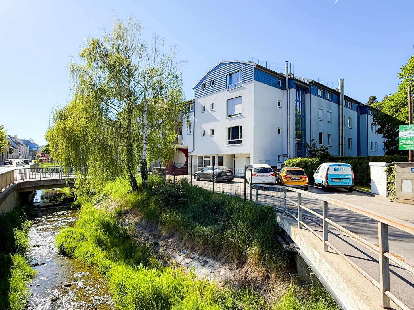 Wohnen am Kierlinger Bach – Ruhige Wohnung mit Terrasse & Naturblick