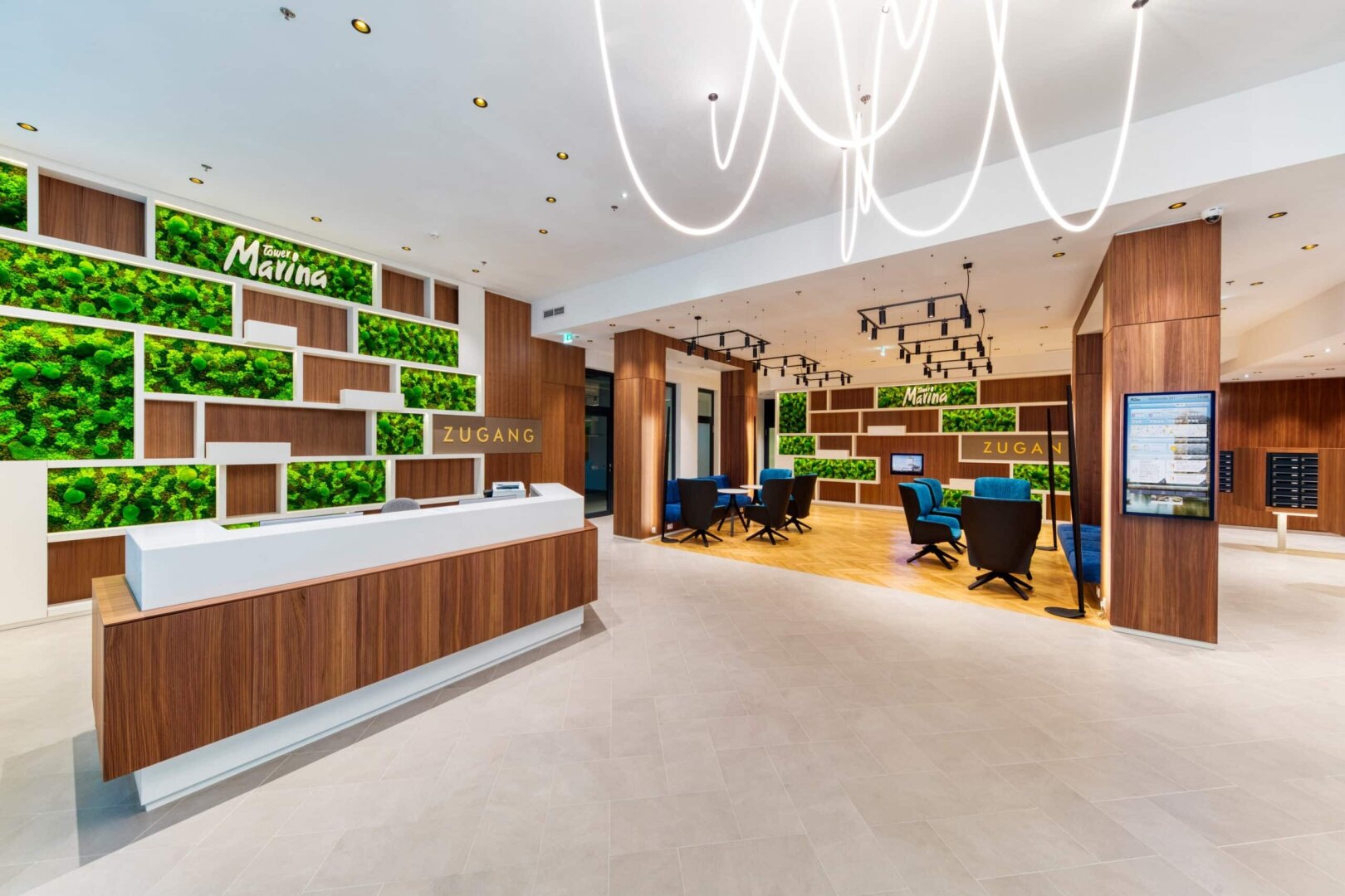 Exklusive Luxuswohnung im Marina Tower mit ca. 96 m² WNF I Südwest-Ausrichtung I Loggia & spektakulärem Blick über Wien I U2 Station