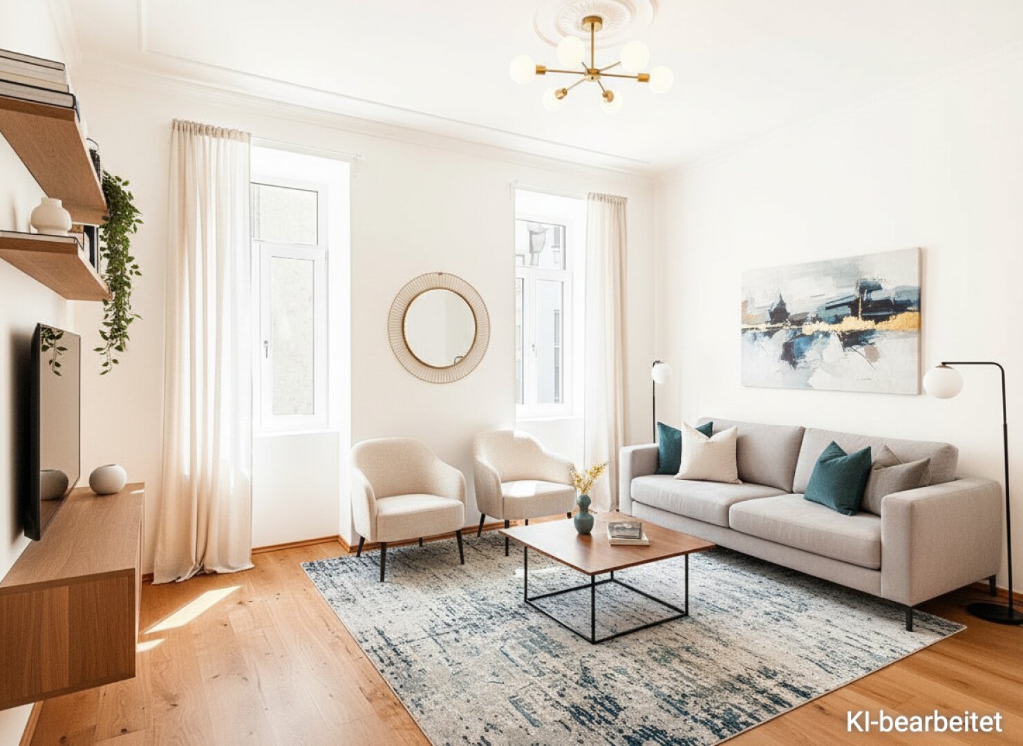 Altbauklassiker im sanierten Zustand - Top-Lage im Cottageviertel I Nähe Aumannplatz I Fußbodenheizung