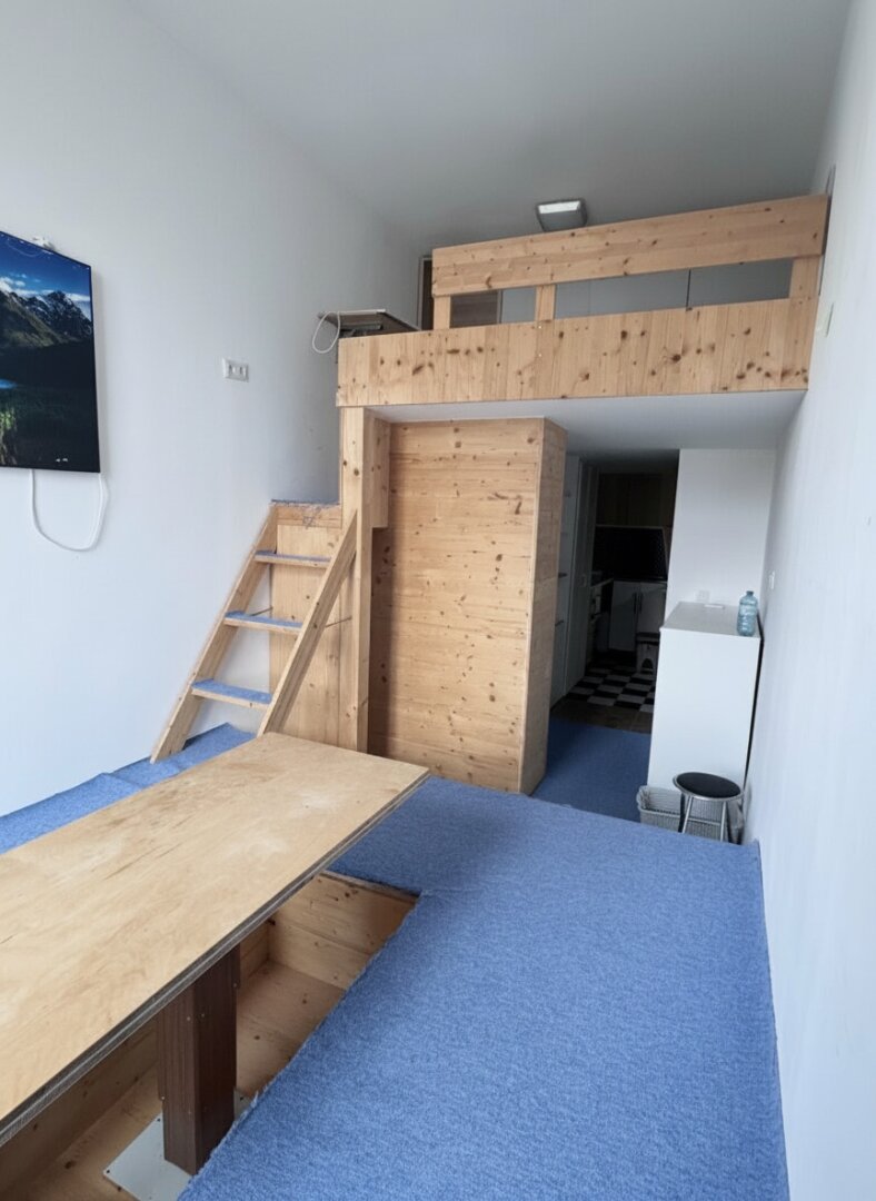 22 m² möblierte Altbauwohnung – Nähe Westbahnhof