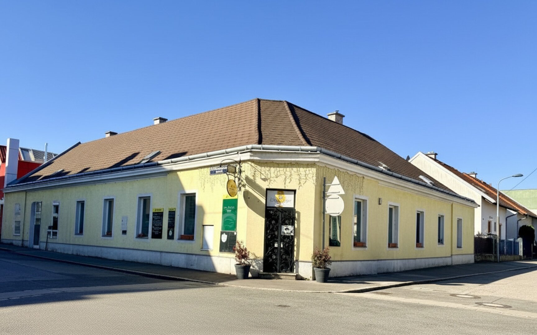 Eckansicht Gastwirtschaft