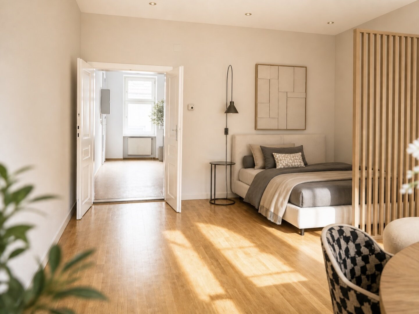 1 ZIMMER I BALKON I Ruhelage I nahe Belvedere