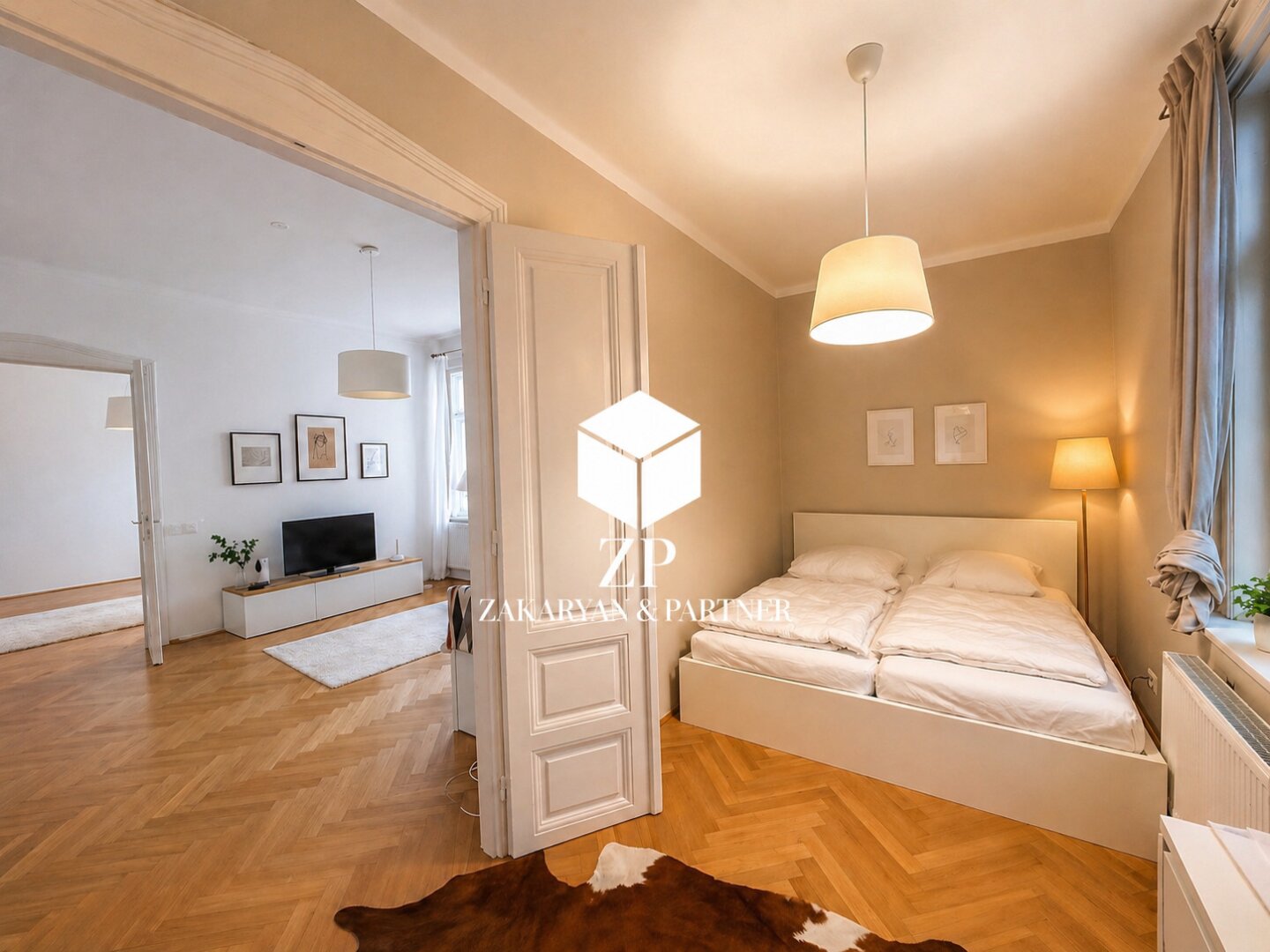 Stilvolle 3-Zimmerwohnung mit zeitloser Eleganz