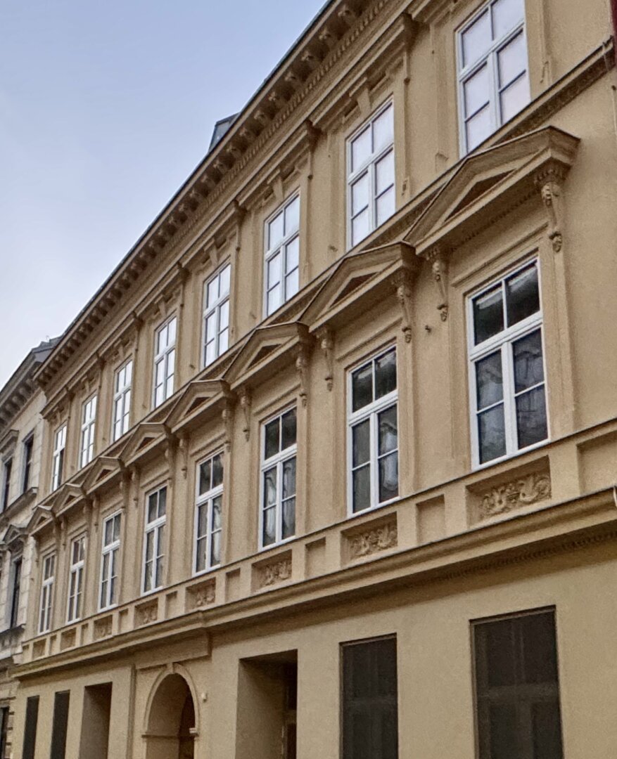 strukturierte Fassade