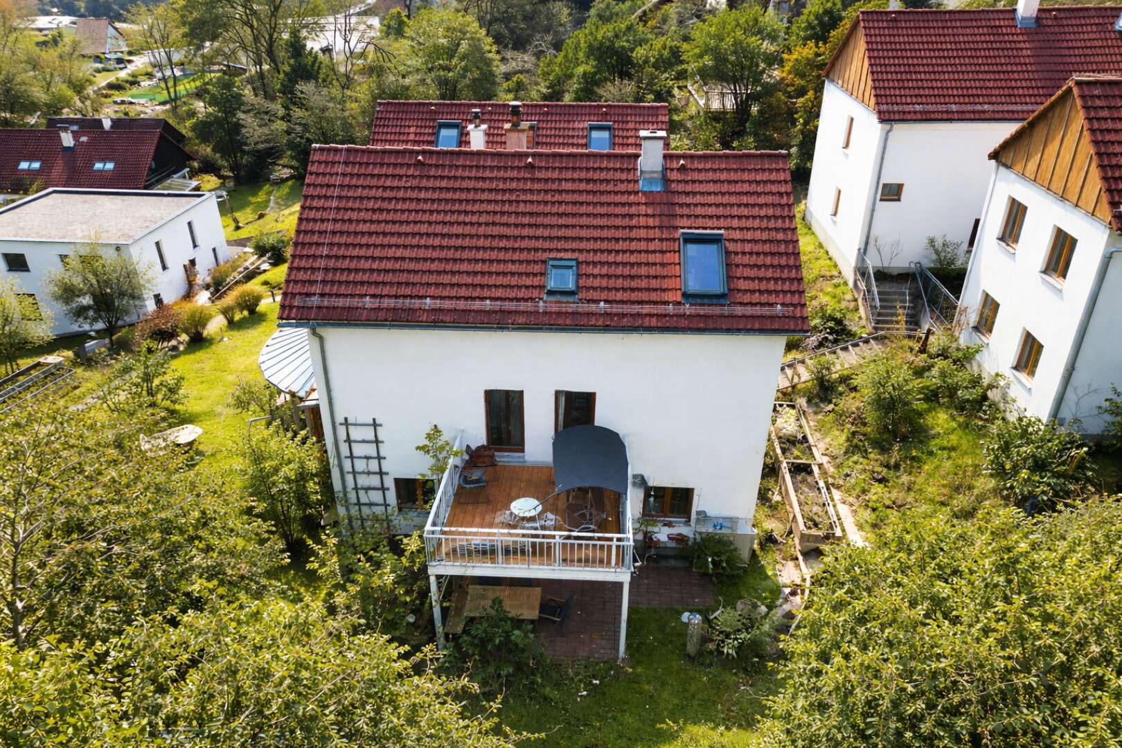 AM SAGBERG | absolute Grünruhelage | zauberhafte Doppelaushälfte mit Weitblick | ZELLMANN IMMOBILIEN