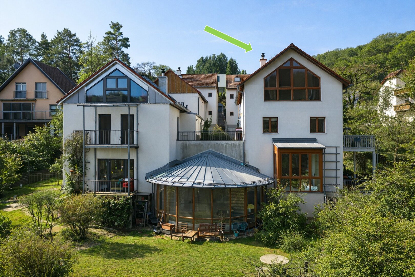 AM SAGBERG | absolute Grünruhelage | zauberhafte Doppelaushälfte mit Weitblick | ZELLMANN IMMOBILIEN