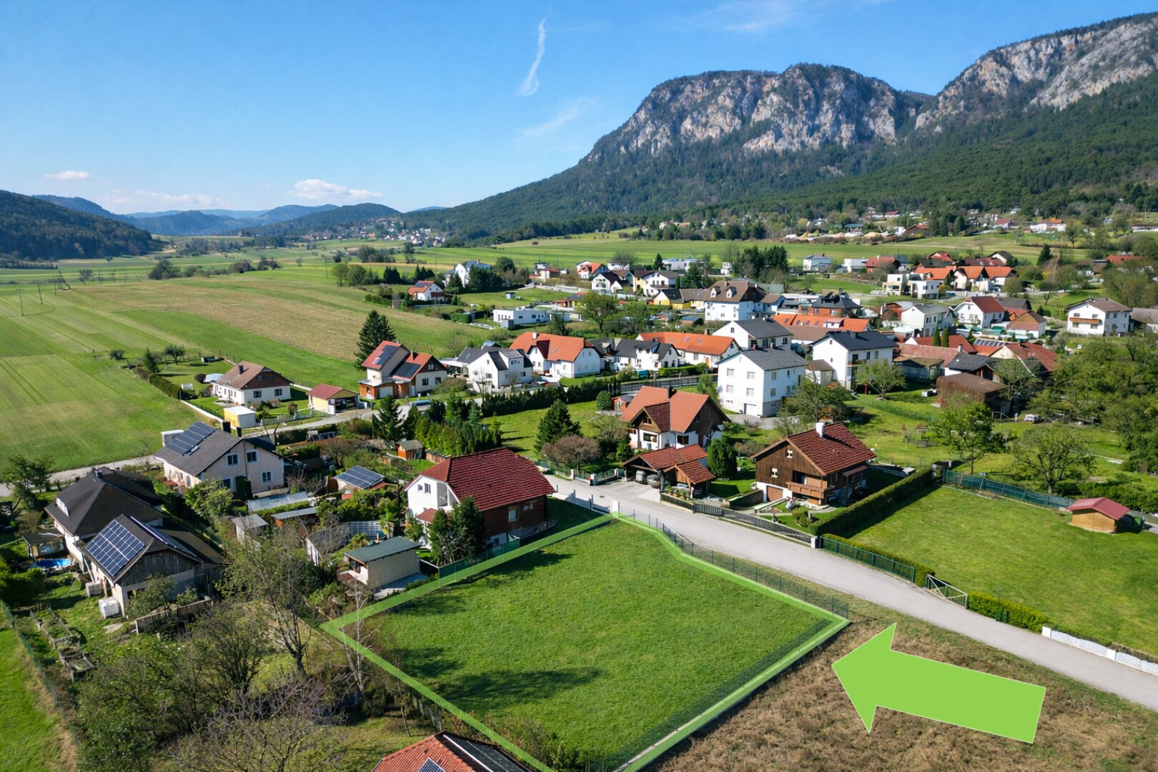 HOHE WAND | voll aufgeschlossenes Baugrundstück | eben, eingezäunt wartet auf Ihr Haus | ZELLMANN IMMOBILIEN