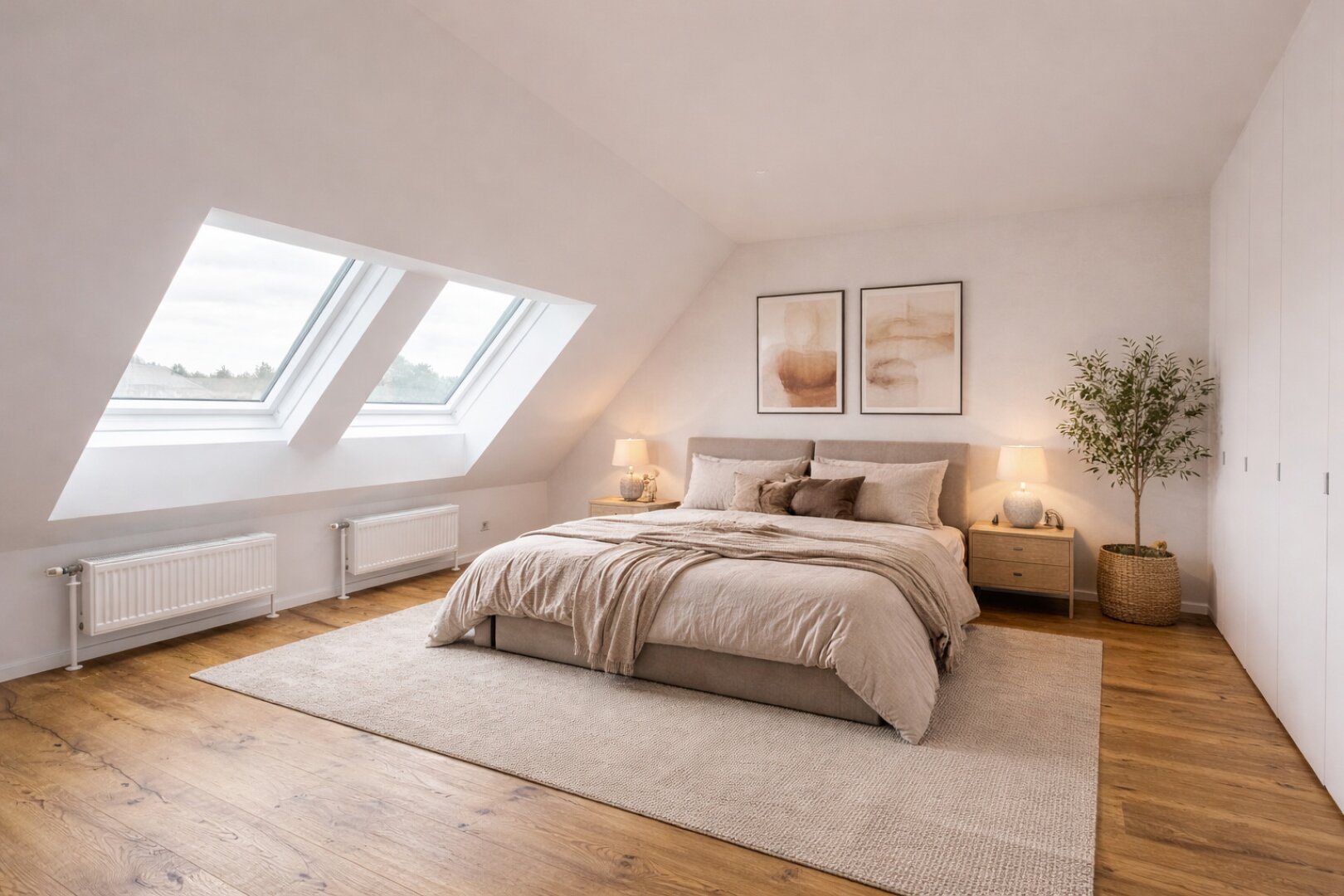 02 KI Visualisierung Einrichtungsidee Schlafzimmer