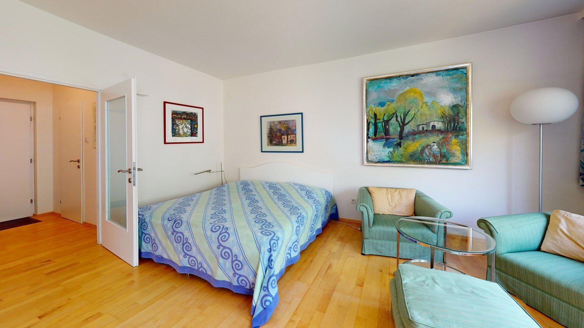 OBER ST VEIT | tolles, geräumiges 1-Zimmer Apartment in absolulter Ruhelage | Nähe Hietzinger Hauptstraße | ZELLMANN IMMOBILIEN