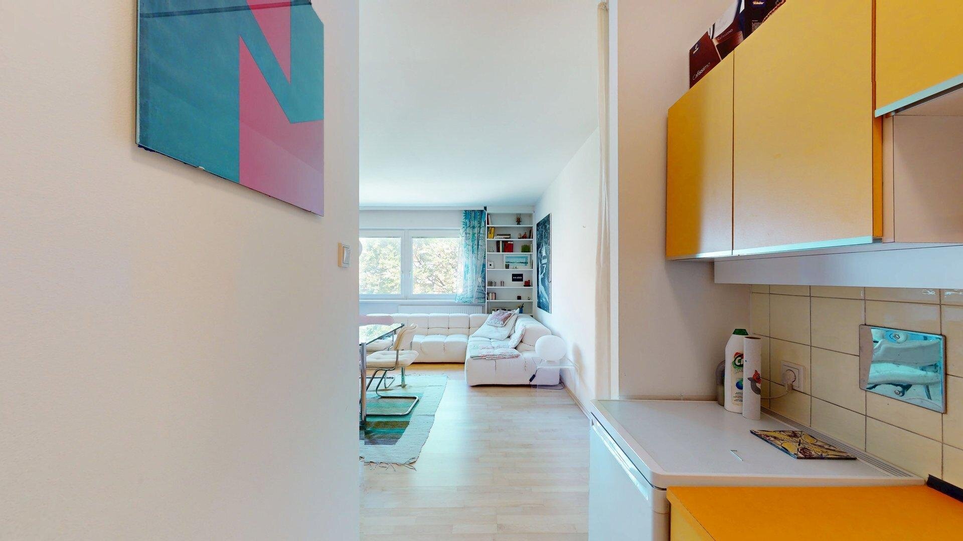 OBER ST VEIT | tolles, geräumiges 1-Zimmer Apartment in absolulter Ruhelage | Nähe Hietzinger Hauptstraße | ZELLMANN IMMOBILIEN