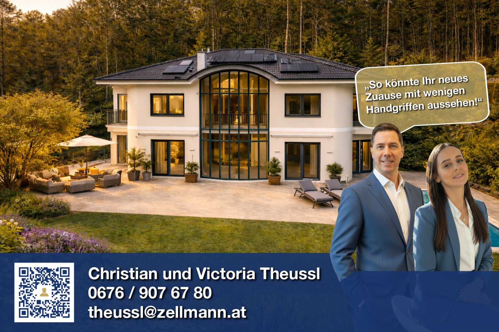 GABLITZ | Luftige Villa auf großem Grund – optional mit großem Waldgrundstück | Träume Verwirklichen? | ZELLMANN IMMOBILIEN